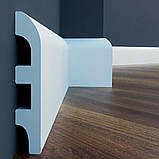 Плінтус ударостійкий LPC-19 Cezar з дюрополімер висотою 98 мм. Доставка, фото 4