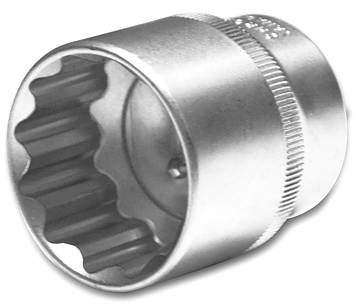 Головка дванадцятигранна 8мм, 1/2", Cr-V, BERG