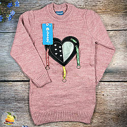 В'язана туніка для дівчинки Розмір: 9-10,11-12,13-14 років (21067)