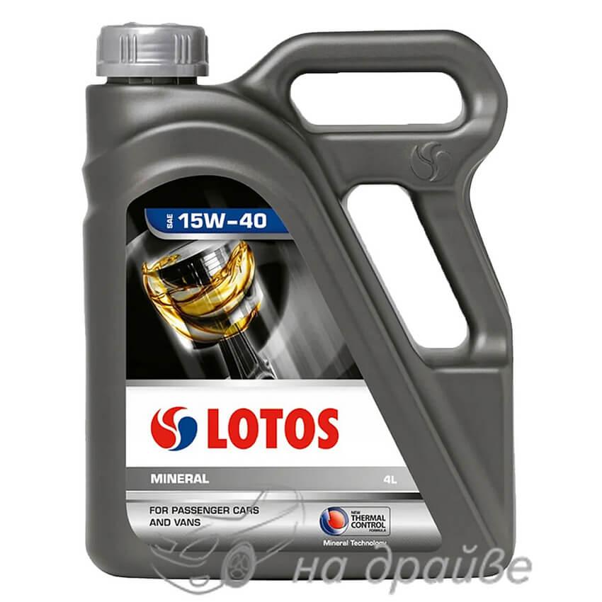 Олива моторна MINERAL SN 15W-40 5 л Lotos Oil