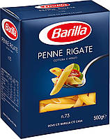 Макарони Barilla №73 Penne Rigate, з твердих сортів пшениці, 500 г (Італія)