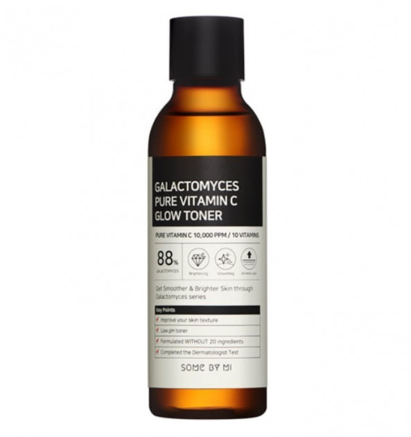 Зволожувальний тонер із галактомісистом і вітаміном Some By Mi Galactomyces Pure Vitamin C Glow Toner 200 мл