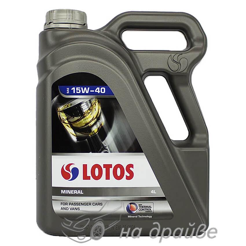 Масло моторне MINERAL 15W-40 4 л Lotos Oil