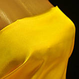 Атлас сатин жовтий, фото 3