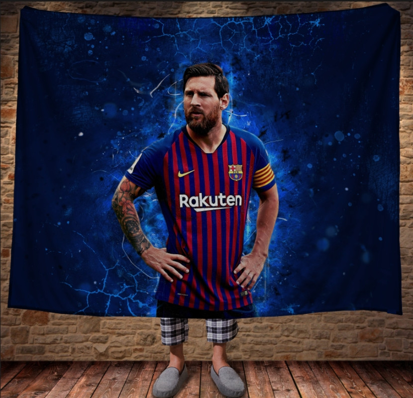 Плед з 3D принтом Messi The Best