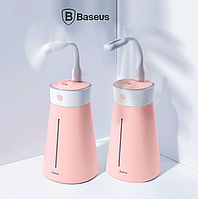 Бесшумный увлажнитель воздуха-ночник BASEUS с аксессуарами 4в1 (розовый)