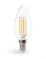 Светодиодная LED лампа Feron LB-160 7W Е14 C37 свеча Filament (2700K, 4000K)