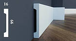 Плінтус надміцний з дюрополімера LPC-29 Cezar висотою 99 мм, 2,0 м., фото 4