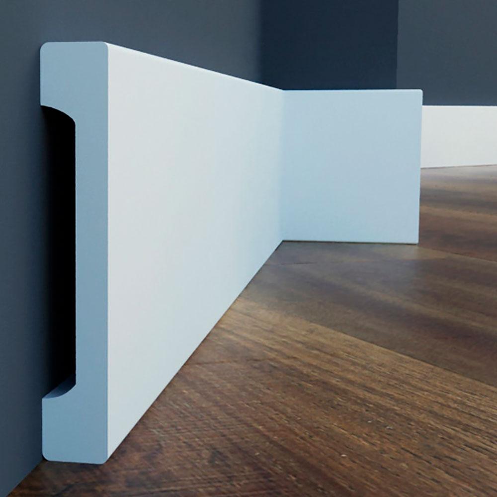 Плінтус надміцний з дюрополімера LPC-29 Cezar висотою 99 мм, 2,0 м., фото 1