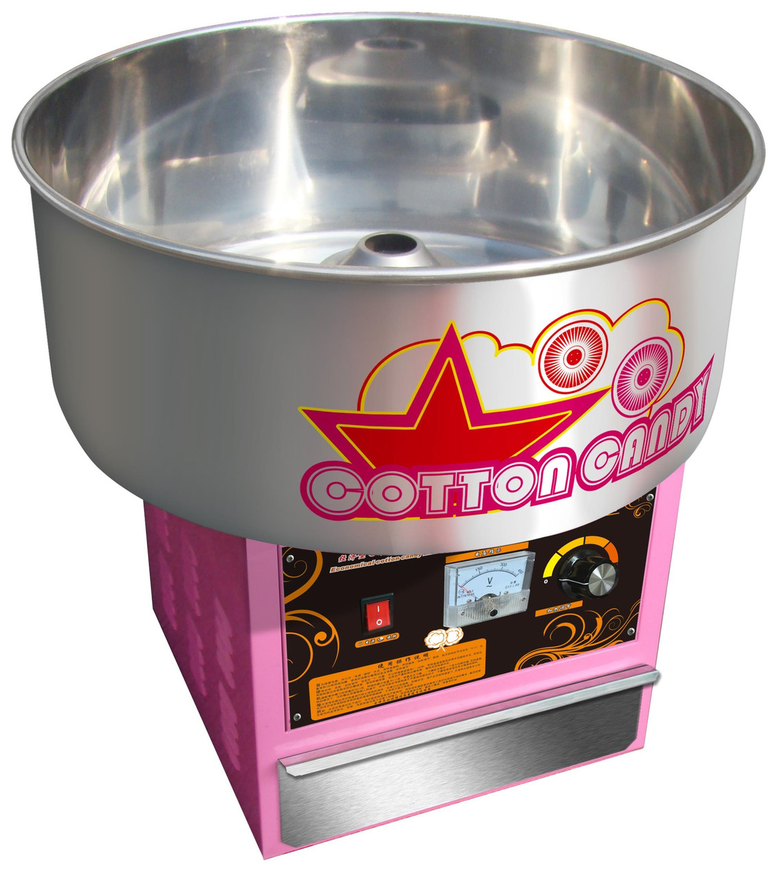 Апарат для приготування солодкої вати EWT INOX SWC-520