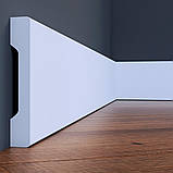 Плінтус прямокутний ударостійкий LPC-37 Cezar з дюрополімер заввишки 70 мм. Доставка, фото 2