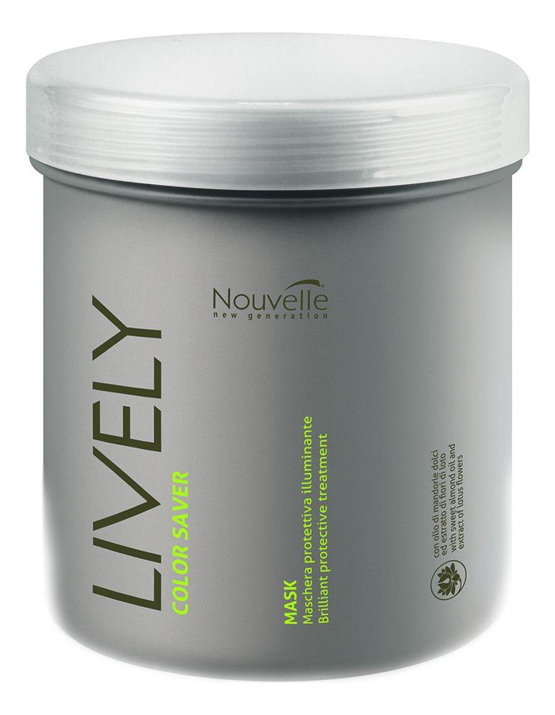Маска Nouvelle Lively Color безсульфатна для фарбованого волосся 1000 мл