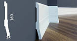 Плінтус широкий ударостійкий LPC-35 Cezar з дюрополімер висотою 160 мм LPC-35 Cezar 2,44 м, фото 3