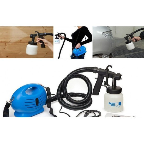 Фарбопульт Paint Zoom, фарборозпилювач, пульверизатор, розпилювач фарби, фото 1