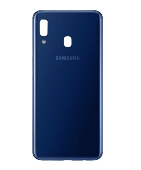 Задня кришка для Samsung M105F Galaxy M10 2019, синя, оригінал, фото 1