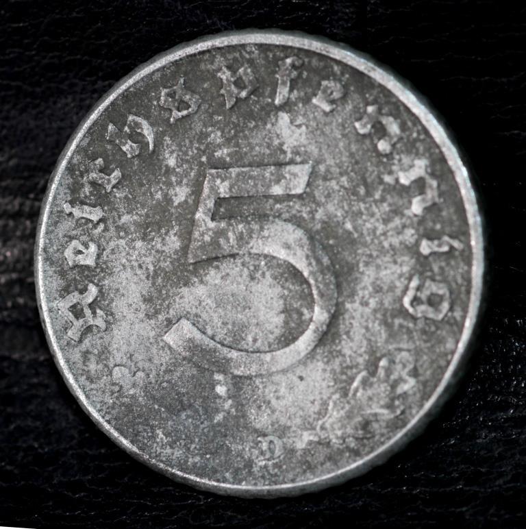 Монета Німеччини 5 Рейспфеннігів 1947 р., фото 1