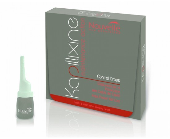 Лосьйон Nouvelle Kapillixine Control Drops проти випадіння волосся в ампулах 10х10 мл