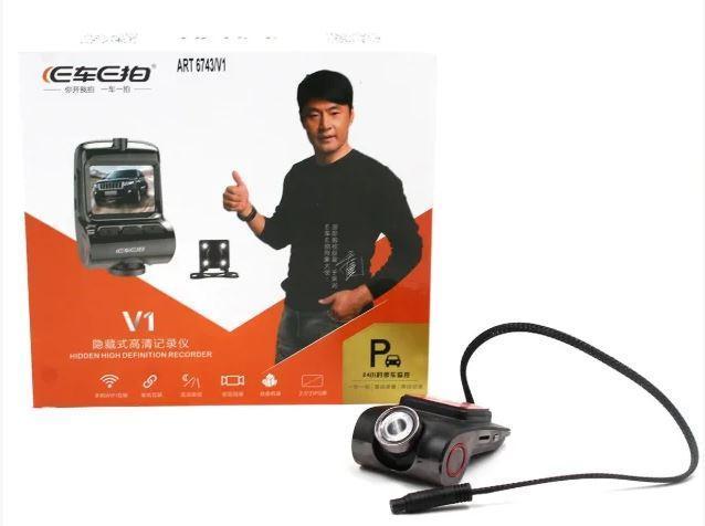Видеорегистратор автомобильный с двумя камерами и WI-FI HLV V1 6743 - фото 3 - id-p1283292156