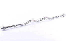 Гриф для штанги класичний W-подібний Zelart TA-8064 1.2 м 25 мм