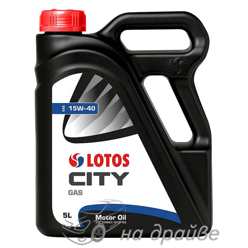 Масло моторне CITY GAS SJ 15W-40 5 л Lotos Oil