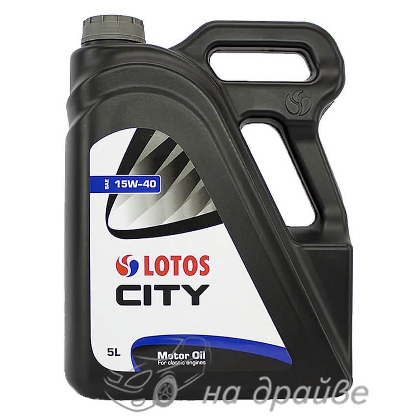 Масло моторне CITY SF/CD 15W-40 5 л Lotos Oil