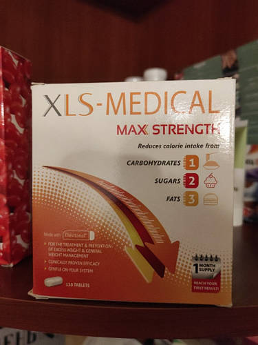 Купить XLS Medical таблетки блокатор углеводов 120 табл на курс, цена ...
