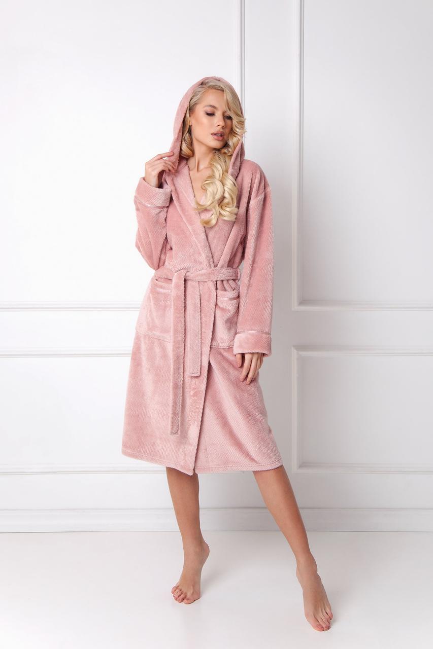 Жіночий халат для дому ARUELLE ADELINE pink XL