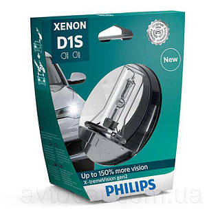 Philips Xenon X-tremeVision gen2 D1S 85415XV2, фото 2