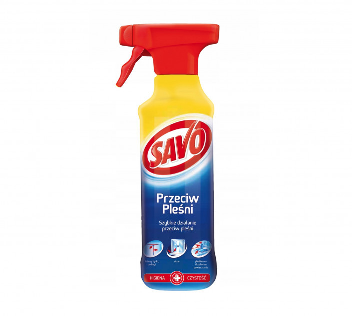 Антибактериальное средство против плесени и грибка SAVO Spray 0,5 л - фото 1 - id-p1283354690