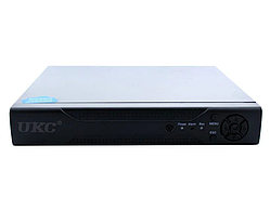 Реєстратор DVR 6604N для IP-камер 4-CAM, система відеоспостереження, реєстратор 4-канальний