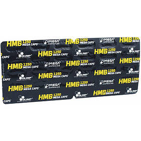 Післятренувальний комплекс Olimp HMB 1250 Mega Caps, 30 капсул