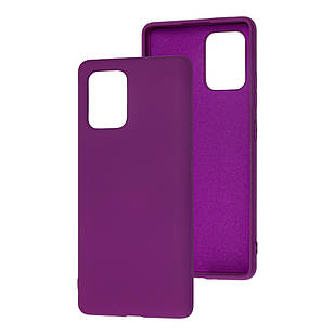 Чохол Silicone Case Full для Xiaomi mi 10 lite Grape