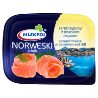 Сирна намазка Норвезька з лососем 150г