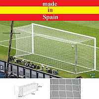 Профессиональная сетка для футбольных ворот 7,5х2,5х2х2 м. (шнур 3,5 мм., Испания)