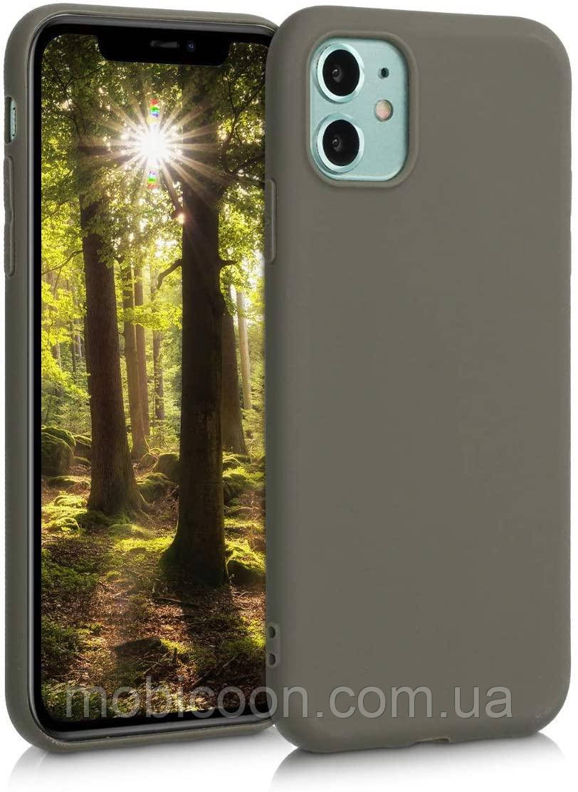 Чохол Silicone Case Full для Xiaomi mi 10 lite Dark Olive, фото 1