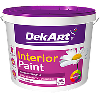 Краска интерьерная акриловая DekArt Interior Paint моющаяся 12.6 кг