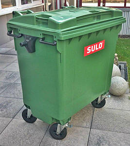Пластиковий контейнер SULO на 770 л. для сміття