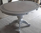 Стіл круглий розкладний, фото 5