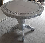 Стіл круглий розкладний, фото 2