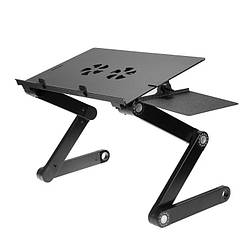 Стіл для ноутбуку Laptop table T8 з кулером