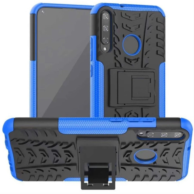 Чохол Shield для Huawei P40 LIte E протиударний синій