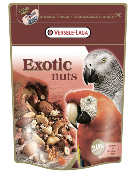 Корм Versele-Laga Exotic Nuts для крупных попугаев с экзическими орехами, 750 г - фото 1 - id-p1283483779