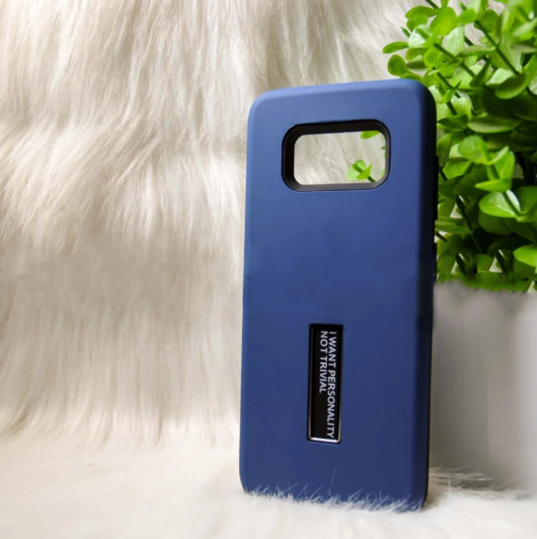 Чохол Samsung S8 / G950 "Kickstand" Синій (dark-blue)