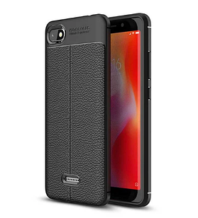 Чохол Auto Focus під шкіру для Xiaomi Redmi 6a Black