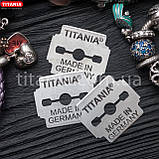 OUTLET Леза для педикюрного верстата 10 штук в упаковці на блістері TITANIA art.3100/1х10К, фото 11