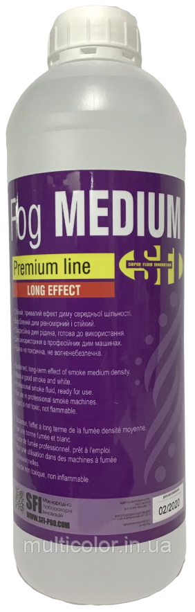 Рідина для диму Fog Medium Premium 1 л