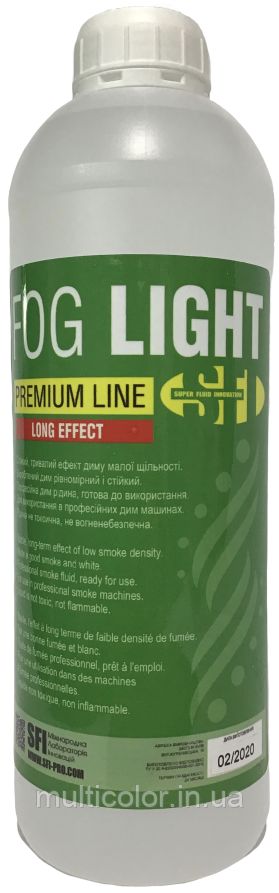 Дим рідина SFI Fog Light Premium 1л