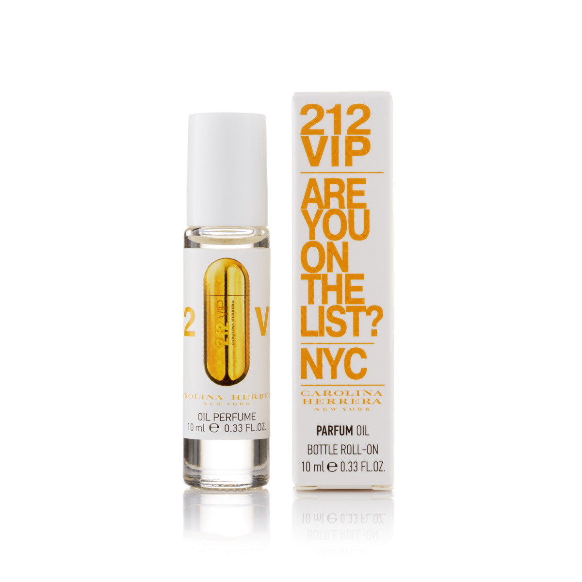 Парфум жіночий кульковий Carolina Herrera 212 VIP 10 мл