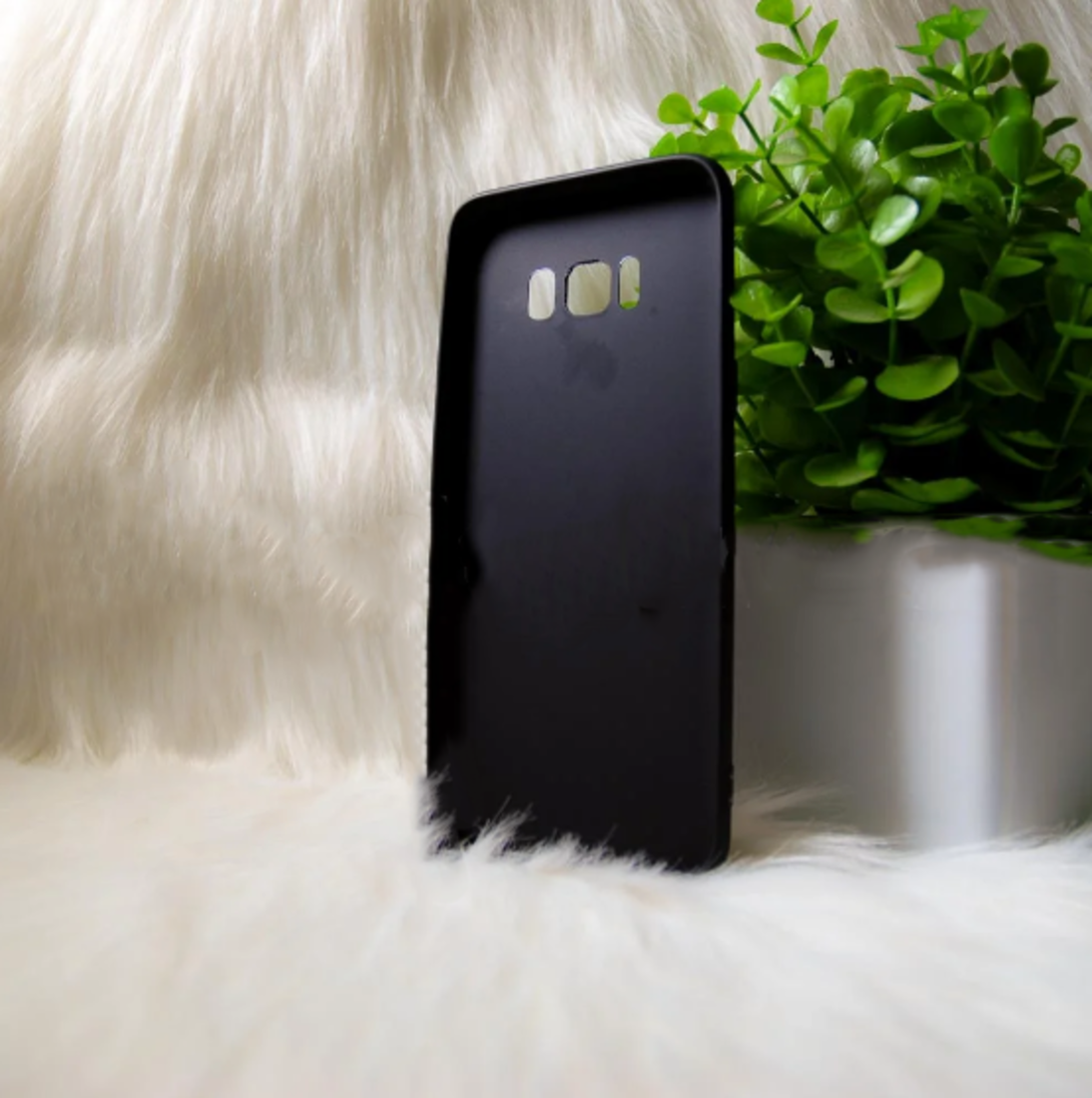 Силіконовий чохол Samsung S8+/G955 "Cool Black Чорний (black)