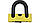Замок із ланцюгом ABUS 67/12KS120 Granit Power XS Loop Chain Yellow, фото 3